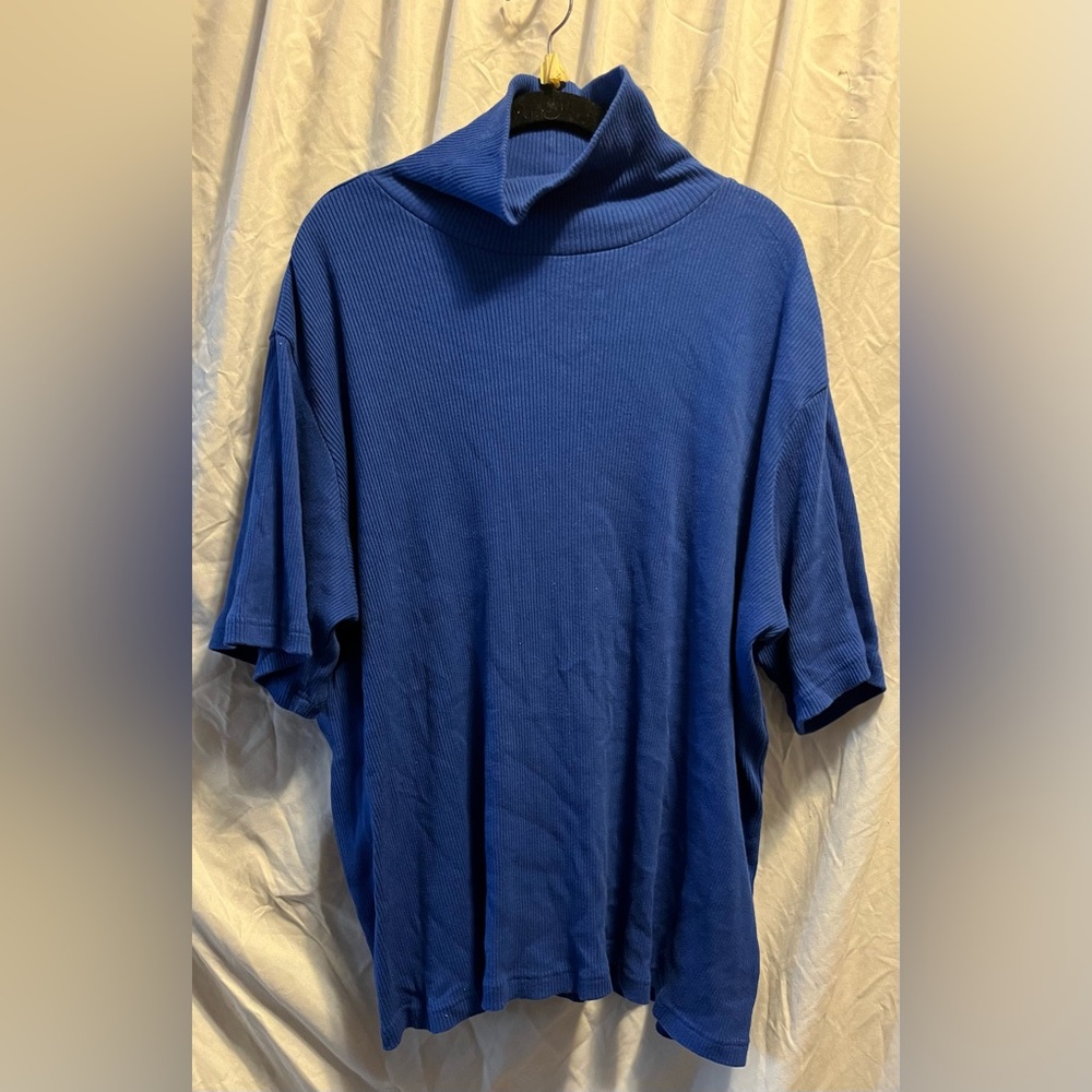 Woman Within Mock Turtleneck with short sleeves size 2XL
